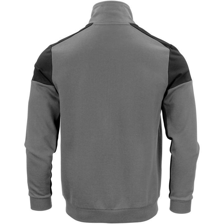 Sweatshirtjacka Antracit/svart Printer PRIME s – bild 2