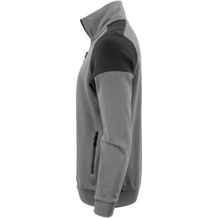 Sweatshirtjacka Antracit/svart Printer PRIME s – bild 3
