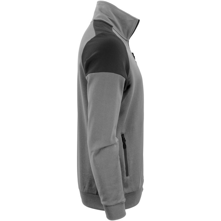 Sweatshirtjacka Antracit/svart Printer PRIME s – bild 4