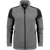 Sweatshirtjacka Dam Prime Antracit/svart Printer PRIME
