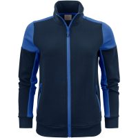 Sweatshirtjacka Dam Prime Marinblå/koboltblå Printer PRIME