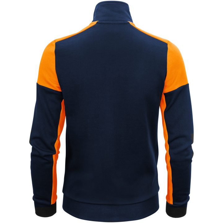 Sweatshirtjacka Dam Prime Marinblå/neonorange Printer PRIME XS – bild 4
