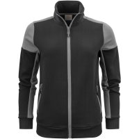 Sweatshirtjacka Dam Prime Svart/antracit Printer PRIME