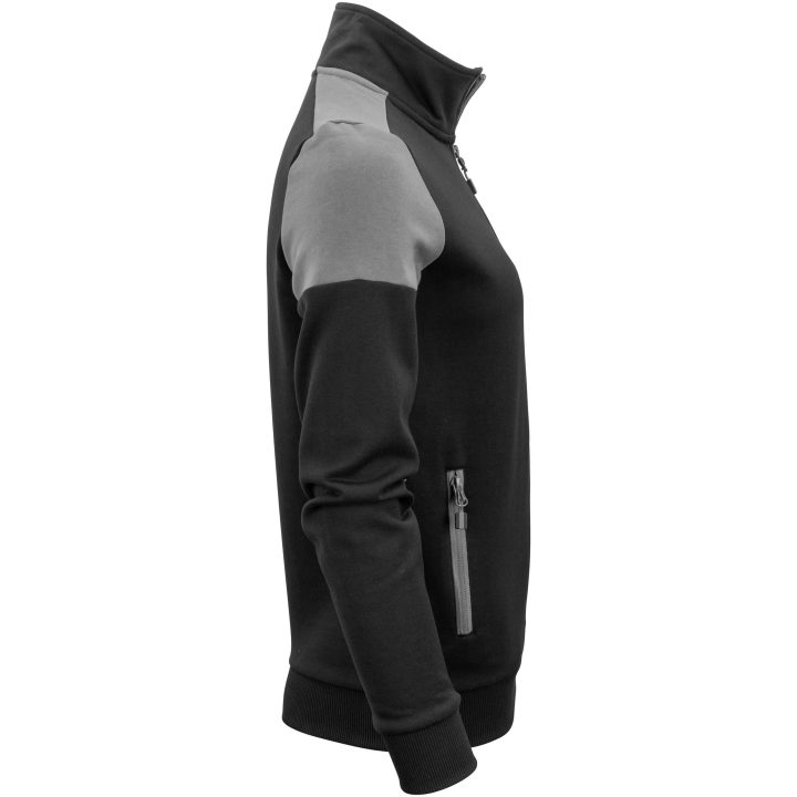 Sweatshirtjacka Dam Prime Svart/antracit Printer PRIME XS – bild 4