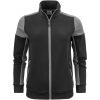 Sweatshirtjacka Dam Prime Svart/antracit Printer PRIME XS – miniatyr 1