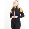 Sweatshirtjacka Dam Prime Svart/orange Printer PRIME XS – miniatyr 1