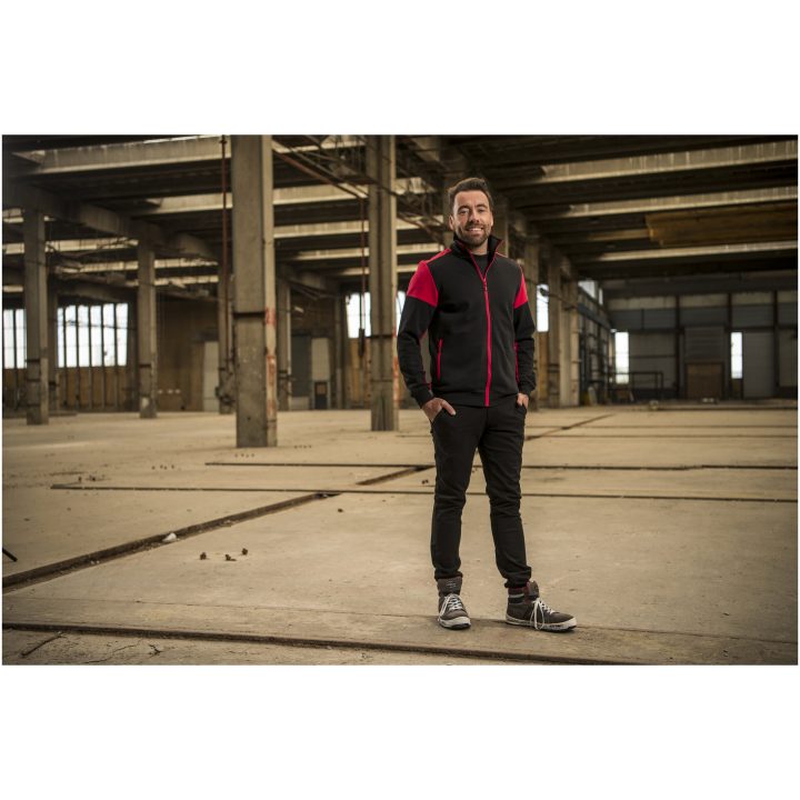 Sweatshirtjacka Koboltblå marinblå Printer PRIME s – bild 6