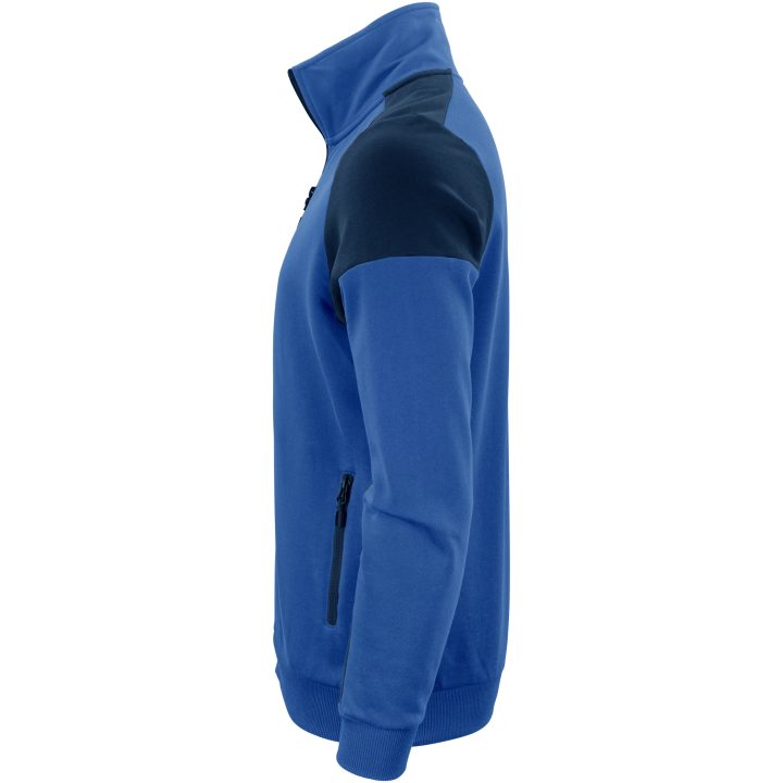 Sweatshirtjacka Koboltblå marinblå Printer PRIME s – bild 3
