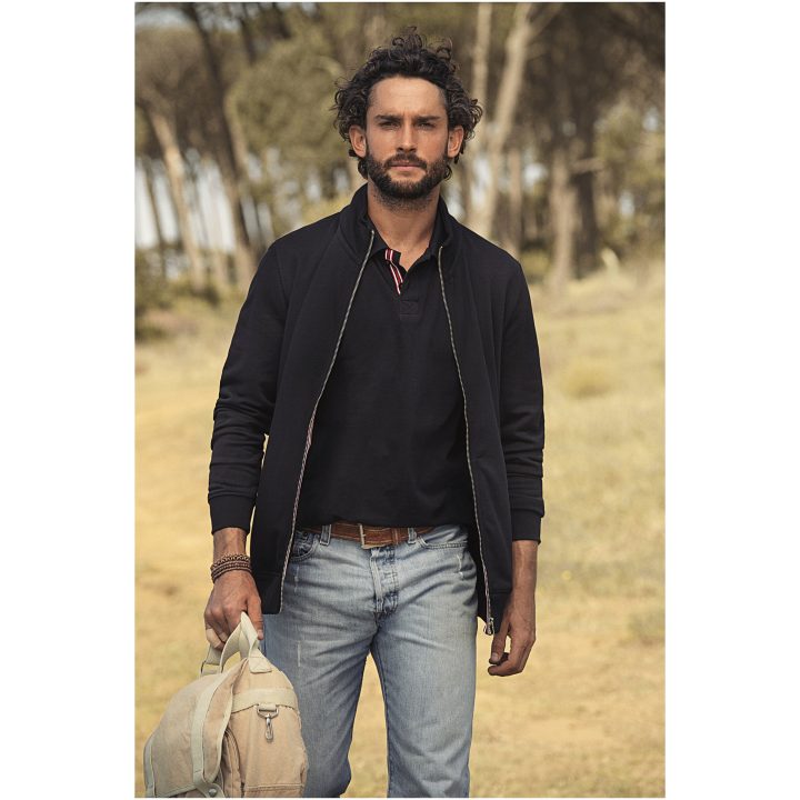 Sweatshirtjacka Novahill Vit James Harvest – bild 5