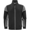 Sweatshirtjacka Svart/antracit Printer PRIME s – miniatyr 5