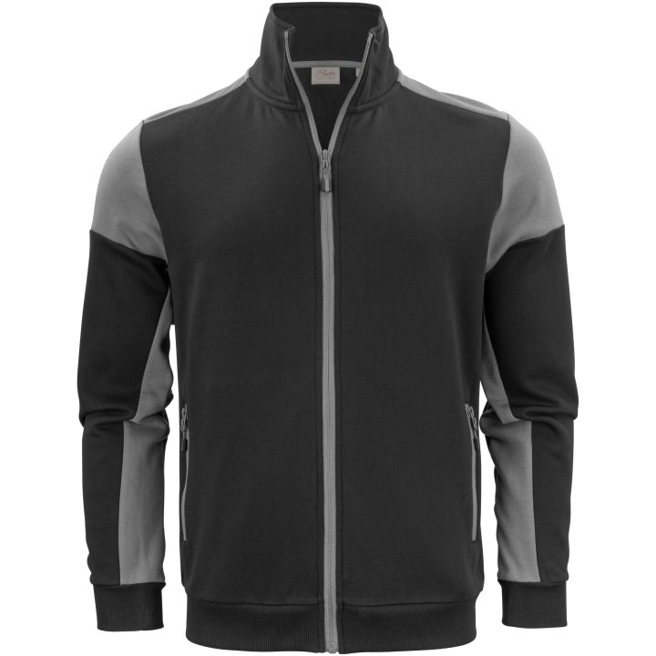 Sweatshirtjacka Svart/antracit Printer PRIME s – bild 5