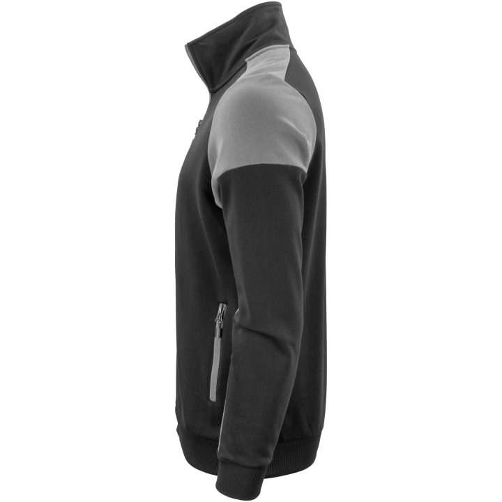 Sweatshirtjacka Svart/antracit Printer PRIME s – bild 6