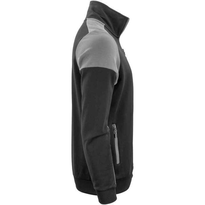 Sweatshirtjacka Svart/antracit Printer PRIME s – bild 8
