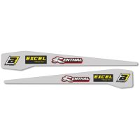 Swingarm Stickers Beta RR Blackbird Racing