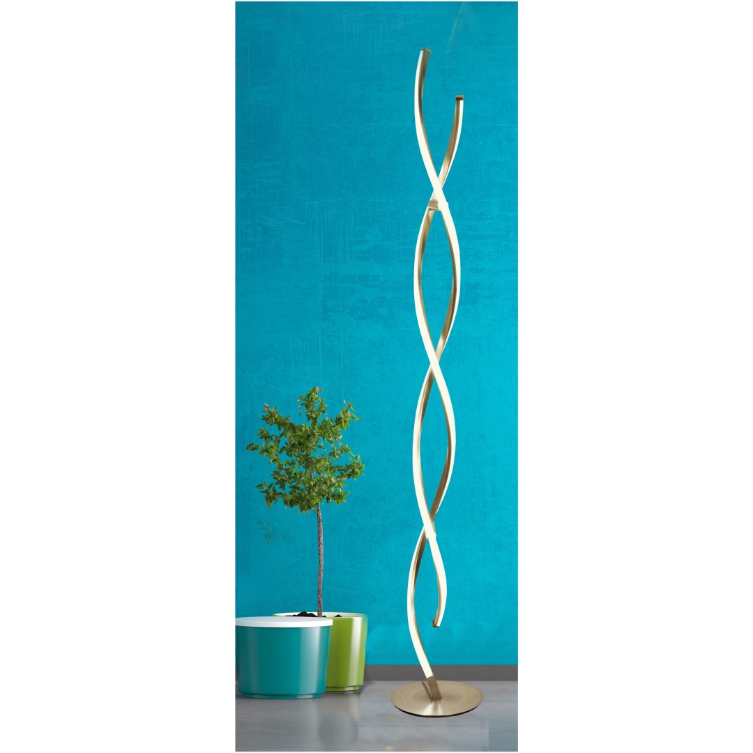 Swirl Golvlampa. Stål ANETA HOME Stål – bild 4