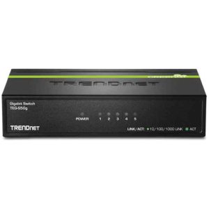 SWITCH 5-P GIGABIT GREEN METTEG-S50G