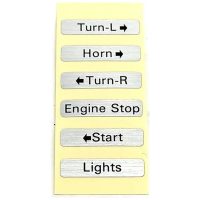 SWITCH HOUSING DECALS 10PCS/BA