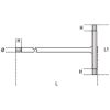 T-Handtagsnyckel 6mm BETA – miniatyr 2