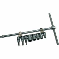 T-Nyckel inkl. hylsor CRUZTOOLS