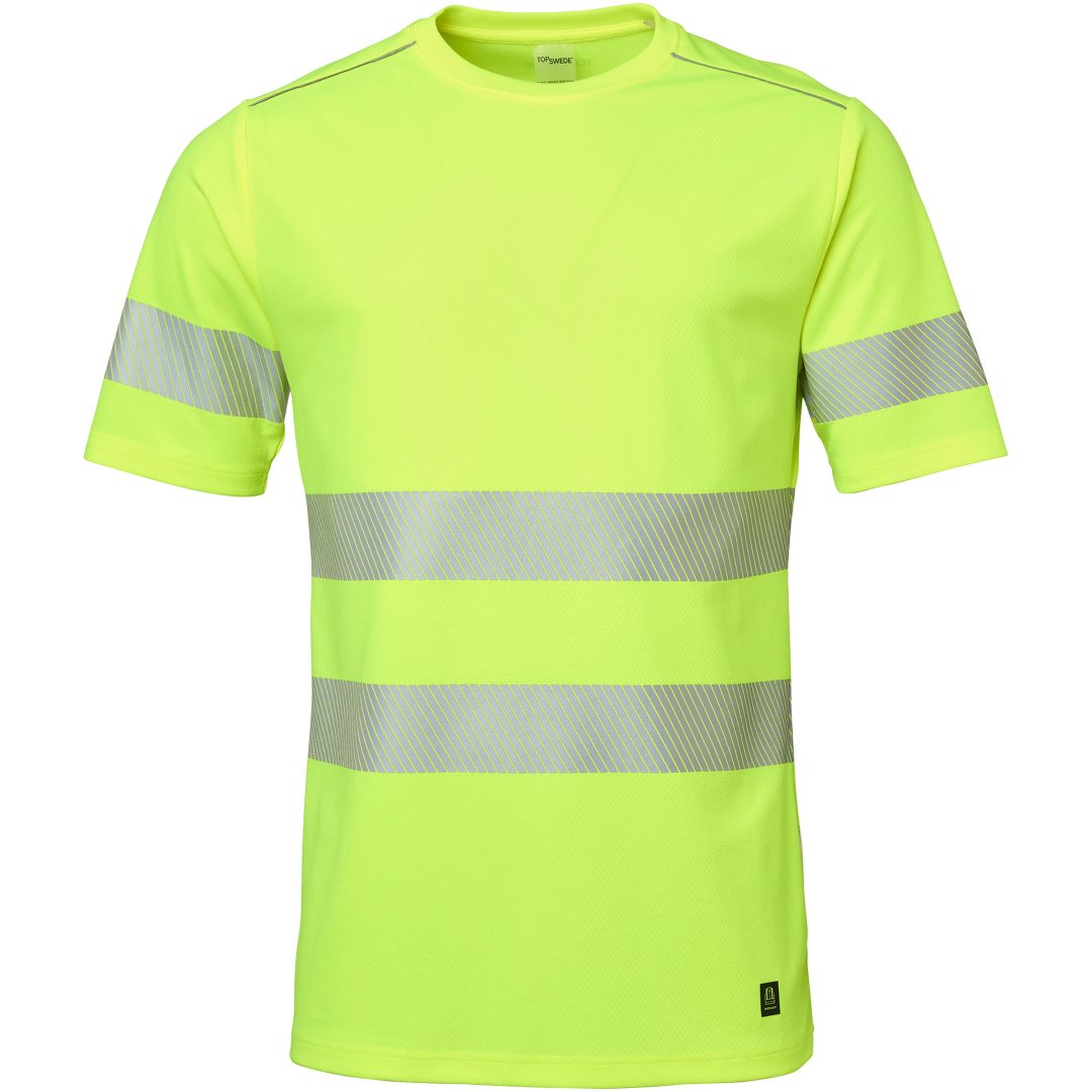 T-shirt 280 Fluorescerande Gul Top Swede XS