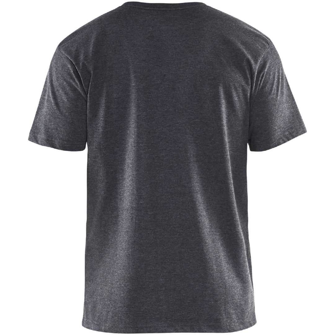 T-shirt 33001025 Svart BLÅKLÄDER T-SHIRT 33001025 SVARTMEL XS – bild 2
