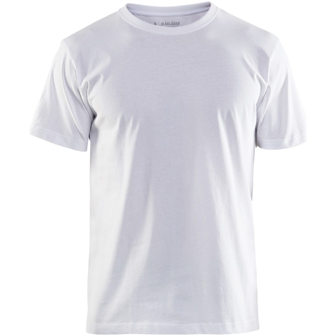 T-shirt 33001030 och 33001033 Vit BLÅKLÄDER T-SHIRT 33001030 VIT XS