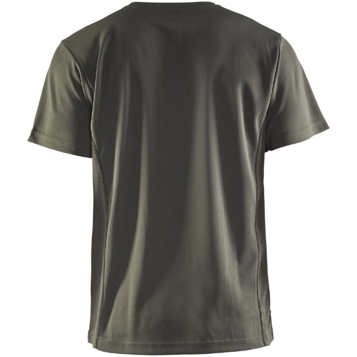 T-shirt 33231051 Grön BLÅKLÄDER T-SHIRT 33231051 ARMEGRÖN S – bild 2