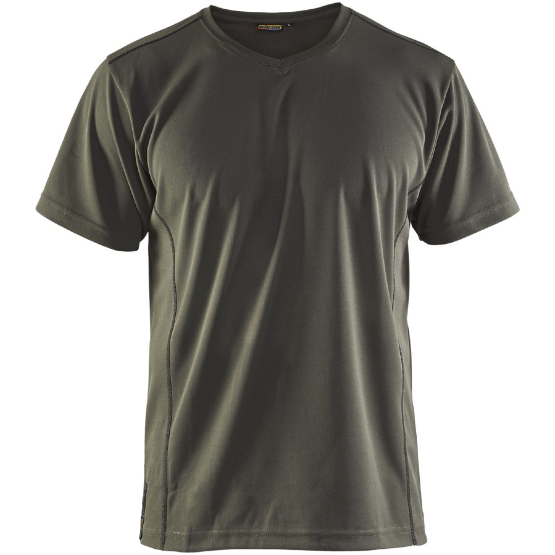 T-shirt 33231051 Grön BLÅKLÄDER T-SHIRT 33231051 ARMEGRÖN S