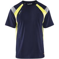 T-shirt 33321030 Marin / Gul BLÅKLÄDER