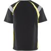 T-shirt 33321030 Svart / Gul BLÅKLÄDER T-SHIRT 33321030 SVART/GUL XS – miniatyr 2