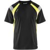T-shirt 33321030 Svart / Gul BLÅKLÄDER T-SHIRT 33321030 SVART/GUL XS – miniatyr 1