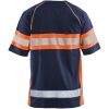 T-shirt 33371051 Marin / Hivisorange BLÅKLÄDER T-SHIRT 33371051 MARIN/ORA XS – miniatyr 2