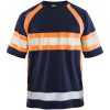 T-shirt 33371051 Marin / Hivisorange BLÅKLÄDER T-SHIRT 33371051 MARIN/ORA XS – miniatyr 1