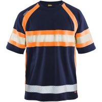 T-shirt 33371051 Marin / Hivisorange BLÅKLÄDER