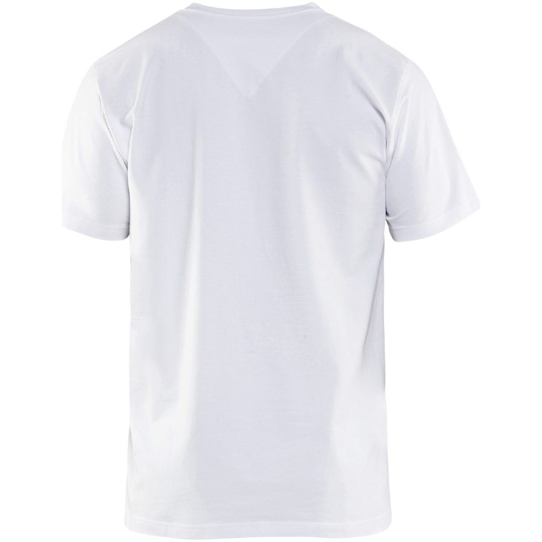 T-shirt 33601029 Vit BLÅKLÄDER T-SHIRT 33601029 VIT M – bild 2