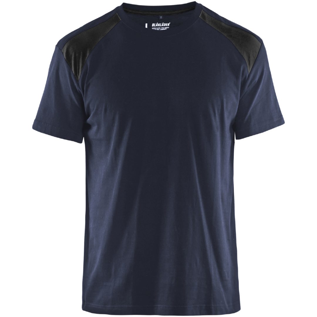 T-shirt 33791042 Marin / Svart BLÅKLÄDER T-SHIRT 33791042 MARIN/SVA XS