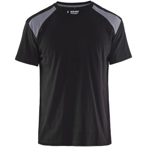 T-shirt 33791042 Svart / Grå BLÅKLÄDER