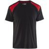 T-shirt 33791042 Svart / Röd BLÅKLÄDER T-SHIRT 33791042 SVART/RÖD XS – miniatyr 1