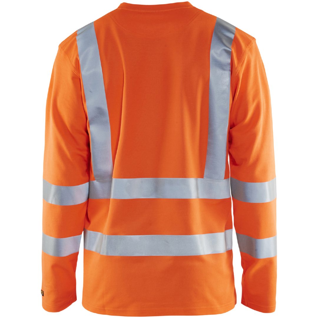 T-shirt 33811070 Hivisorange BLÅKLÄDER T-SHIRT 33811070 ORANGE XS – bild 2