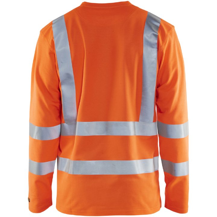 T-shirt 33811070 Hivisorange BLÅKLÄDER T-SHIRT 33811070 ORANGE XS – bild 2