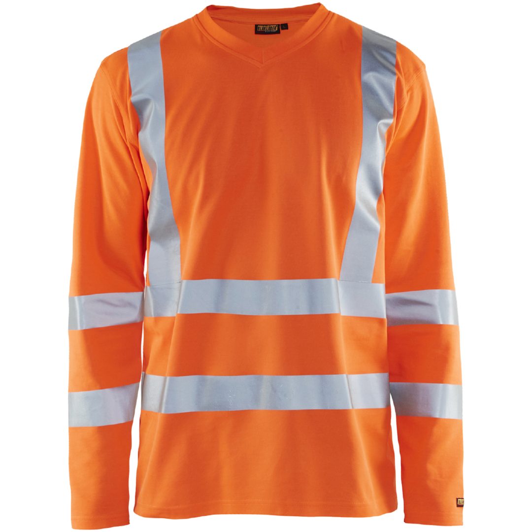 T-shirt 33811070 Hivisorange BLÅKLÄDER T-SHIRT 33811070 ORANGE XS