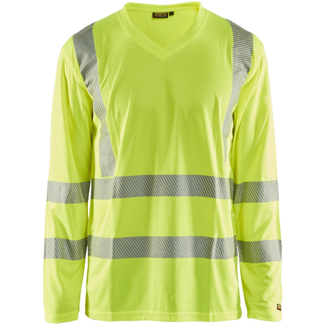 T-shirt 33851013 Hivisgul BLÅKLÄDER T-SHIRT 33851013 GUL S