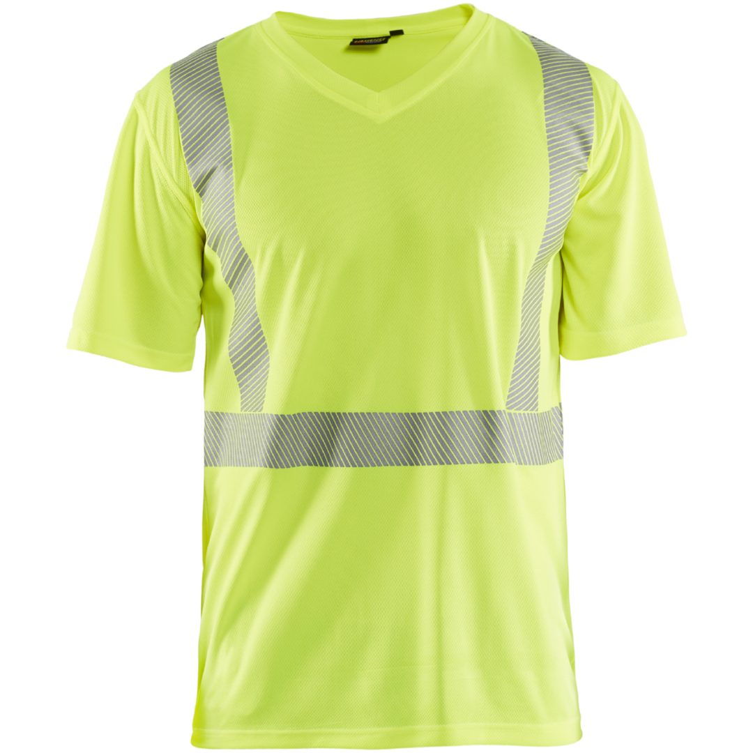T-shirt 33861013 Hivisgul BLÅKLÄDER T-SHIRT 33861013 GUL XS