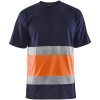 T-shirt 33871030 Marin / Hivisorange BLÅKLÄDER T-SHIRT 33871030 MARIN/ORA XS – miniatyr 1