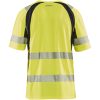 T-Shirt 33971013 Hivisgul / Svart BLÅKLÄDER T-SHIRT 33971013 GUL/SVART XS – miniatyr 2
