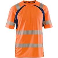 T-Shirt 33971013 Hivisorange / Marin BLÅKLÄDER