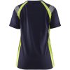 T-shirt 34021030 Marin / Hivisgul BLÅKLÄDER T-SHIRT 34021030 MARIN/GUL XS – miniatyr 2