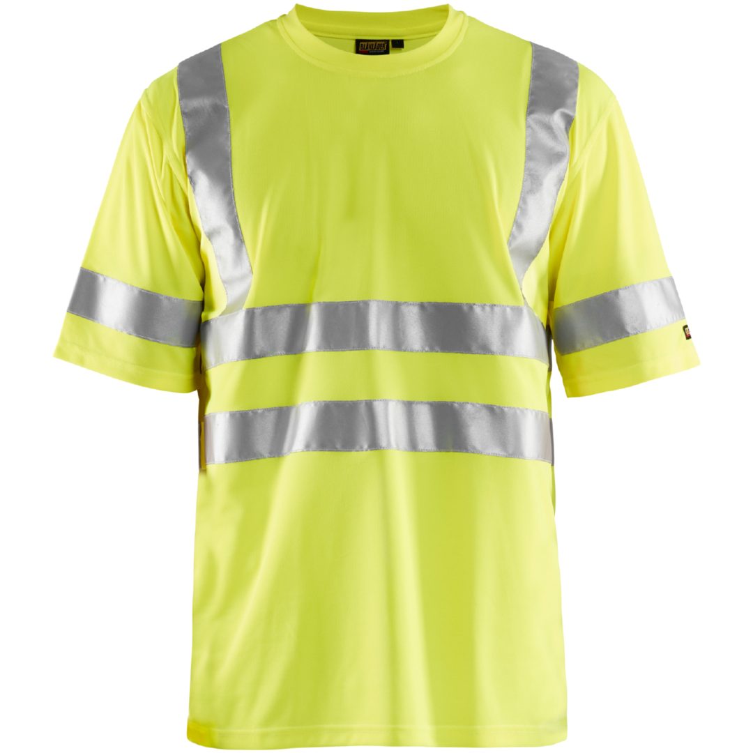 T-shirt 34131009 Hivisgul BLÅKLÄDER T-SHIRT 34131009 GUL XS