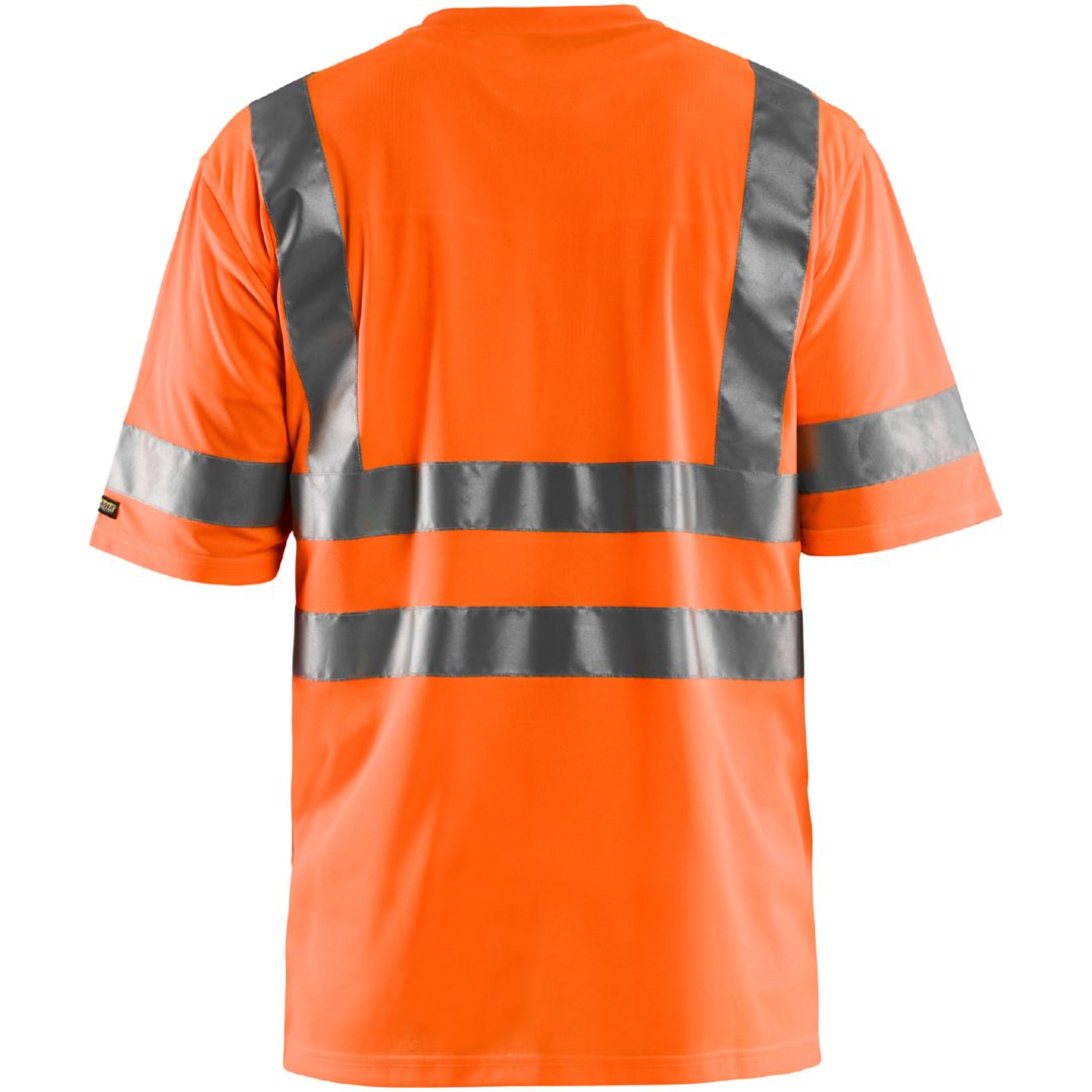 T-shirt 34131009 Hivisorange BLÅKLÄDER T-SHIRT 34131009 ORANGE XS – bild 2