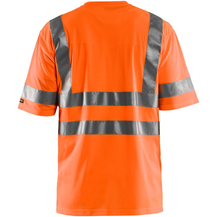 T-shirt 34131009 Hivisorange BLÅKLÄDER T-SHIRT 34131009 ORANGE XS – bild 2